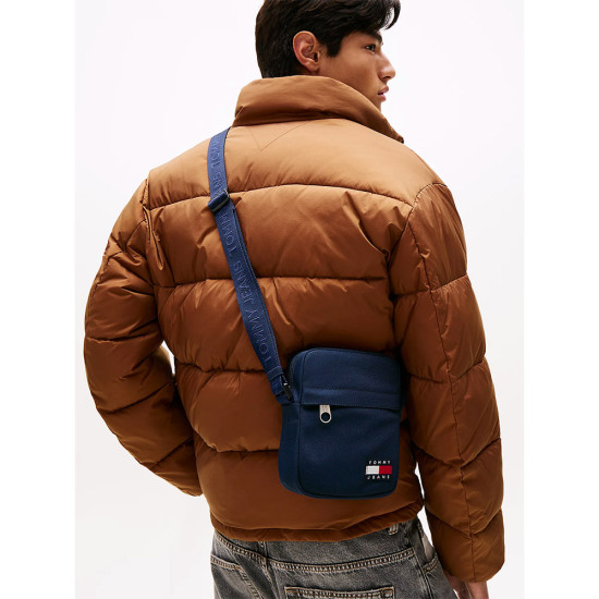 Tommy Hilfiger Τσαντάκι ώμου Essential Repeat Logo Crossbody Reporter Bag
